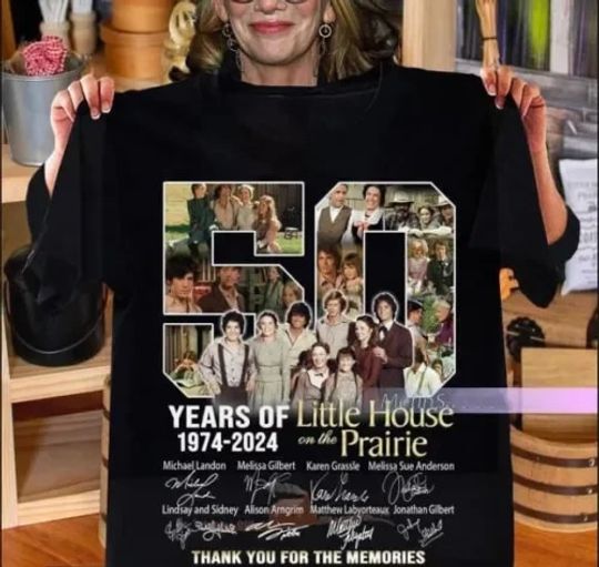 Little House On The Prairie 50 Years  T shirt