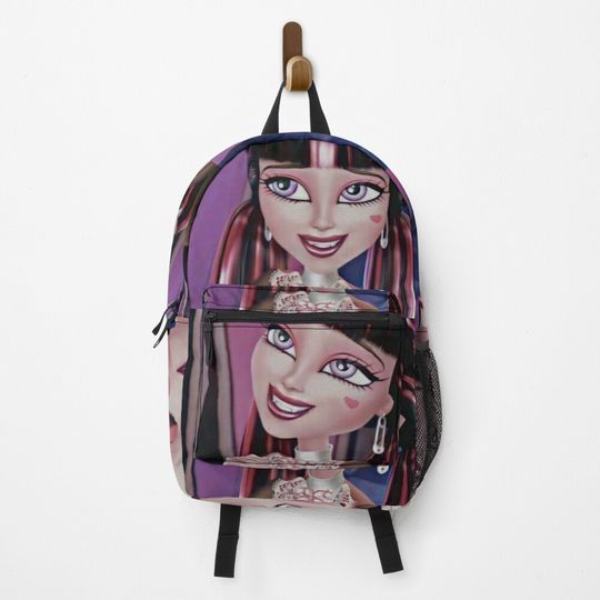 Draculaura - Monster High Pattern Backpack