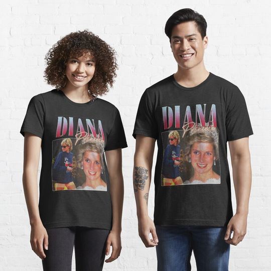 PRINCESS DIANA Rap Hip Hop Princess Diana 90s Retro Vintage T-Shirt
