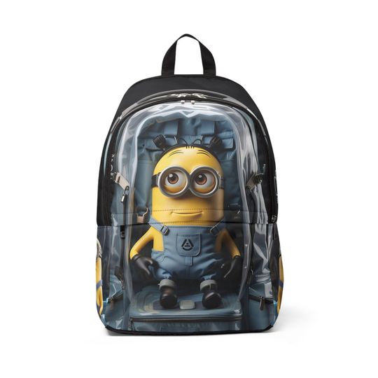 Minion Travel Fabric Backpack