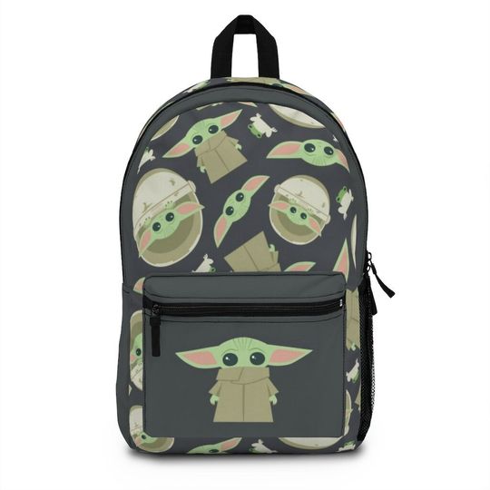 Star Wars Grogu Mandalorian Backpack, Baby Yoda Backpack, Star Wars Backpack, Grogu Backpack