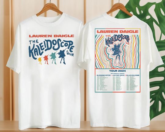 Lauren Daigle Concert 2024, Lauren Daigle The Kaleidoscope Tour 2024 Shirt