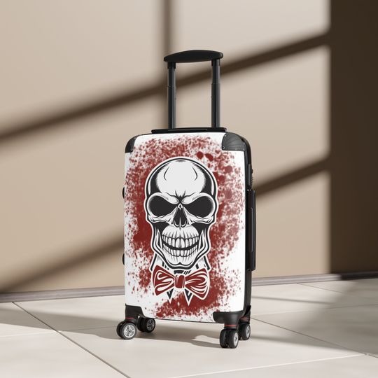 Suitcase Sugar Skull
