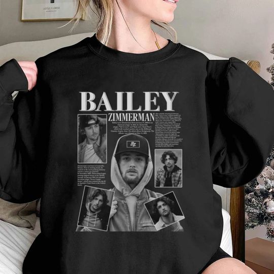 Vintage Bailey Zimmerman Shirt, Bailey Zimmerman Religiously Tour 2024 sweatshirt