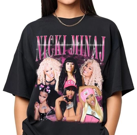 Nicki Minaj 90s Vintage T-shirt, Nicki Minaj Pink Friday Shirt, Nicki Minaj Fan