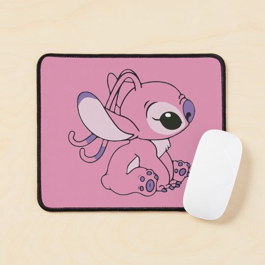 Angel Stitch In Love !! Mouse Pad, disney mouse pad