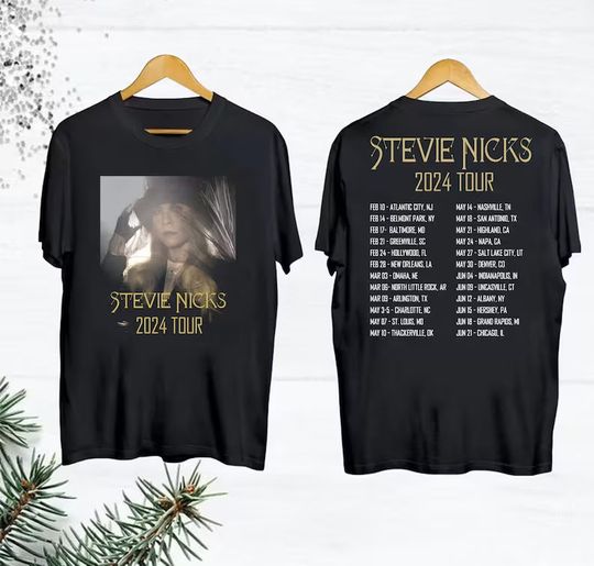 Vintage Stevie Nicks 2024 Live In Concert T-Shirt, Stevie Nicks Shirt Fan Gifts
