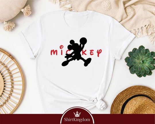 Disney Shirt, Mickey Jordan Shirt, Mickkey Basketball Shirt, Basketball Lover Gifts