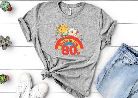 Made In The 80's Shirt, 80's Cartoons T-Shirt, Birthday Gifts For Women And Men, Birthday Shirt, Birthday Party Tee, Birthday T-Shirt