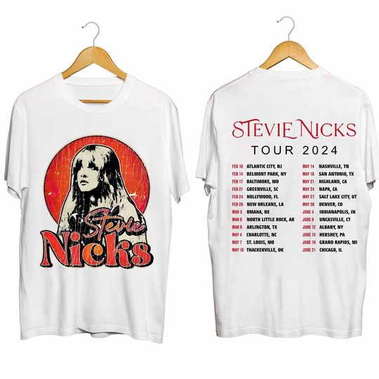 Vintage Stevie Nicks 2024 Sweat Merch Concert Tour T-Shirt For Fan