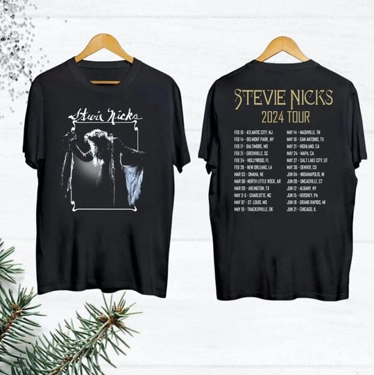 Vintage Stevie Nicks Tshirt, Stevie Nicks Live In Concert 2024 Shirt