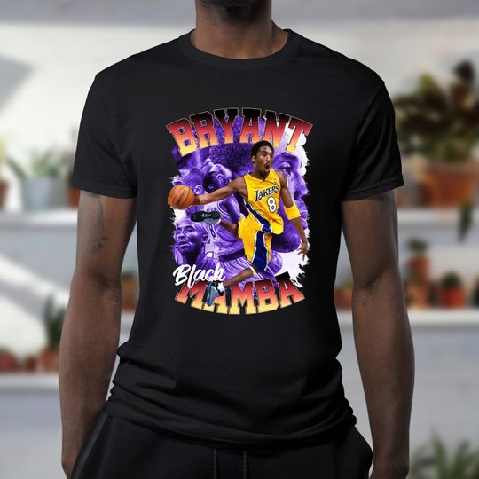 Mamba Bryant Graphic Shirt, Basketball Legend T-shirt