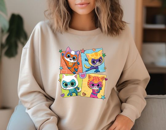 Disney Super Kitties Sweatshirt