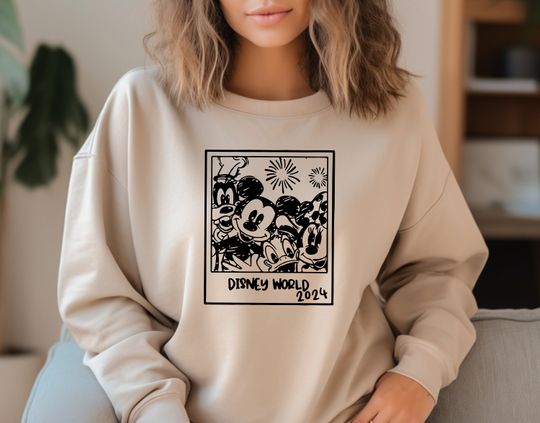 Mickey Squad Disneyworld 2024 Sweatshirt
