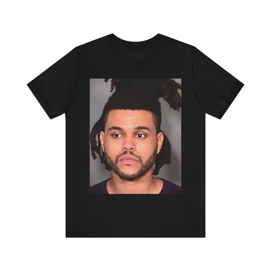 Weeknds Mugshot Tee, Short Sleeve Shirt