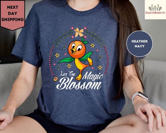 Disney Orange Bird Shirt, Disney Flower & Garden Festival Shirt