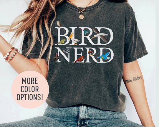 Bird Nerd Shirt, Bird Lover Shirt, Funny Bird Watcher Shirt