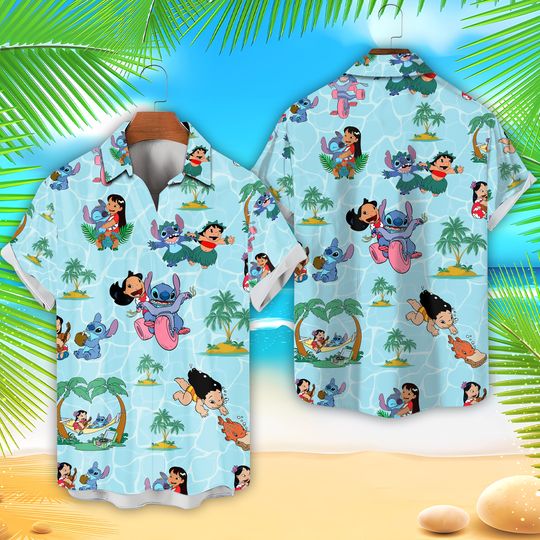 Ddisneyland Beach Shirt Ddisney Stitch Family Summer Vacation