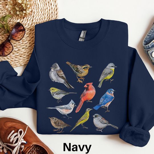 Bird Lover Sweatshirt, Bird Lover Gift, Bird Watching Sweatshirt