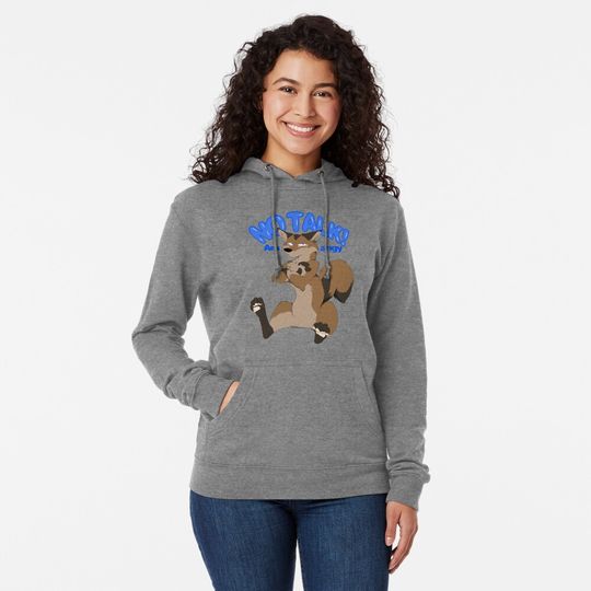 NO TALK! Am angy (Coyote) - Shirt Lightweight Hoodie