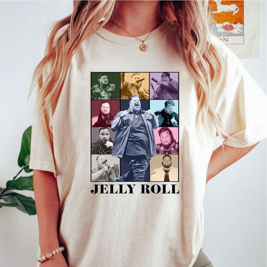 Jelly Roll T-Shirt, Jelly Roll Country Music Shirt, The Beautifully Broken 2024 Tour