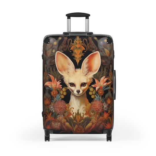 Fennec Fox Suitcase, Fox Lover Gift
