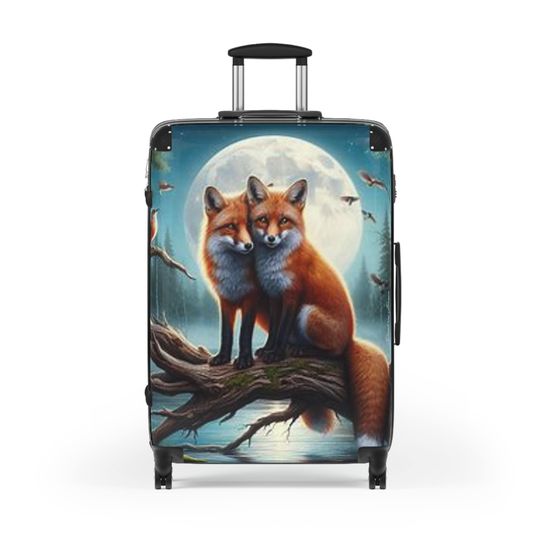 Red Foxes in the Dawn Suitcase