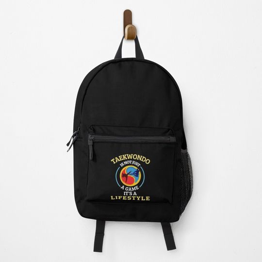Taekwondo is not a game it's a lifestyle Backpack