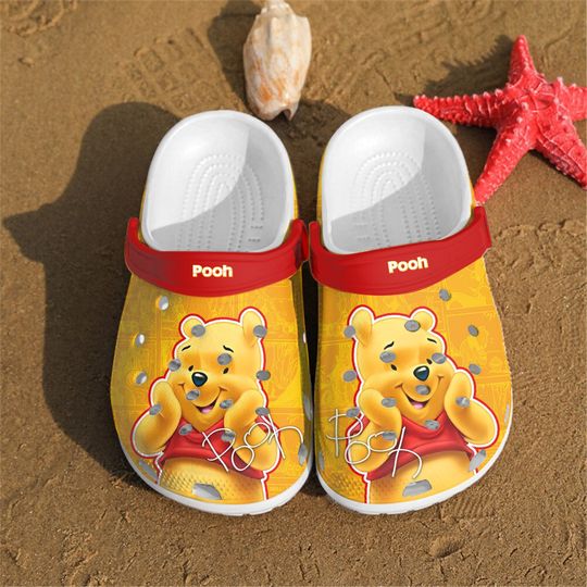 Pooh Clogs Shoes, Gift For Kids, Gift For Her