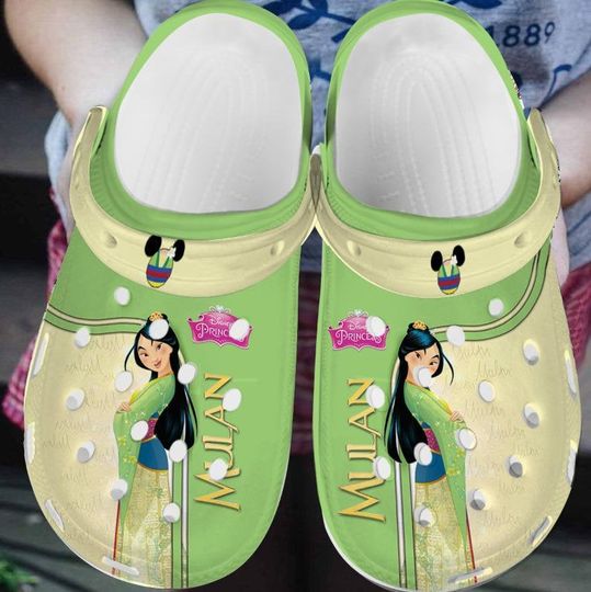 Mulan Clogs Shoes, Gift For Kids, Gift For Her