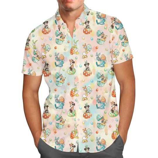 2024 Disney World Mickey Mouse and Friends Hawaiian Shirt