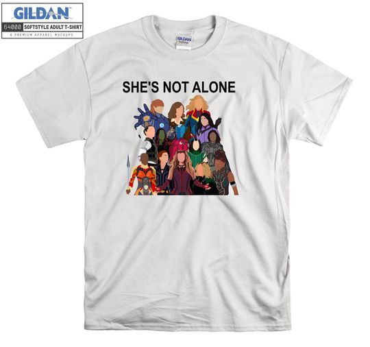She is Not Alone Marvel Superhero T-shirt Hoodie