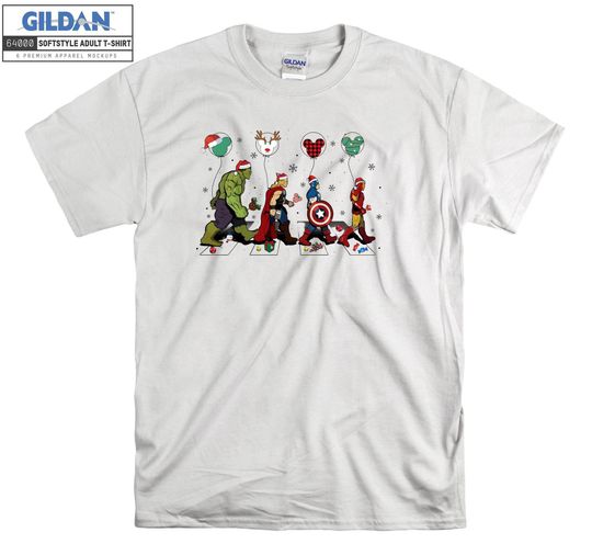 Marvel Avenger Christmas Superhero  T-shirt Hoodie