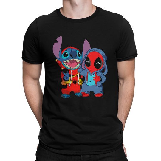 Deadpool and Stitch Best Friends T-Shirt