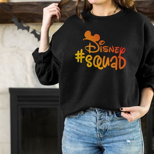 Disney Squad Sweatshirt, Disney Sweatshirt