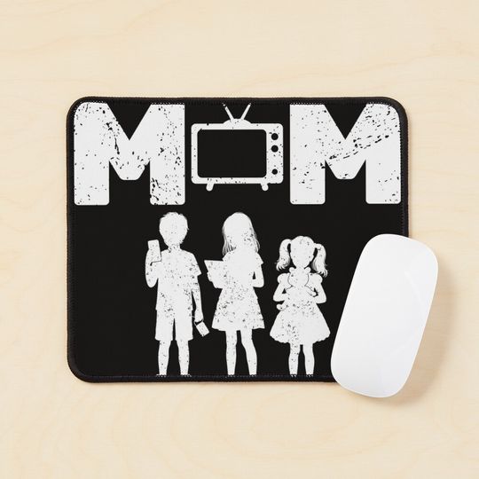 Mom - Media Overload Manager - Mother's Day Mouse Pad
