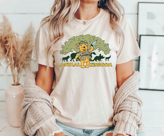 Winnie The Pooh Animal Kingdom Shirt, Disney Tigger Safari Shirt
