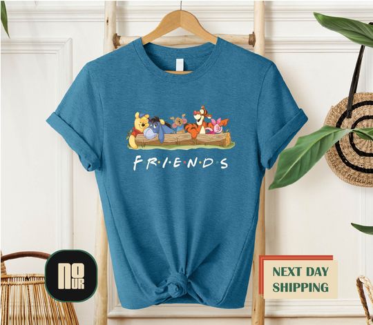 Winnie The Pooh Shirt, Pooh Friends Shirt, Disneyworld Shirt