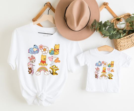Winnie The Pooh Shirt, Baby Pooh Shirt, Baby Piglet Shirt
