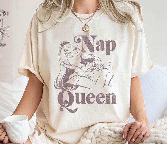Aurora Shirt, Nap Queen T-shirt, Sleeping Beauty Shirt 3