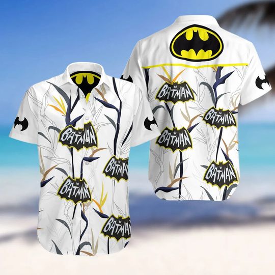 Batman Hawaiian Shirt, Batman Beach Shirt For Men