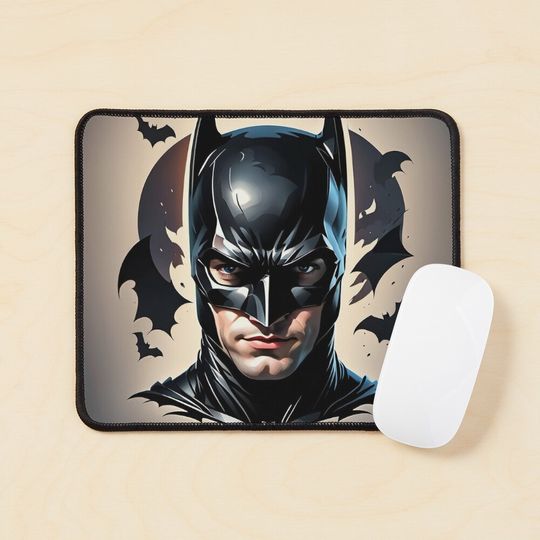 The Batman (2022) Fanart Poster - Robert Pattinson Batman Bruce Wayne Mouse Pad