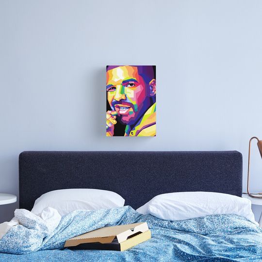 Drake Rapper pop art Canvas, Musician Canvas