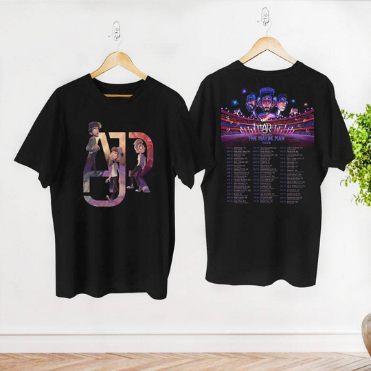 AJR The Maybe Man Tour 2024 Double Sided Shirt