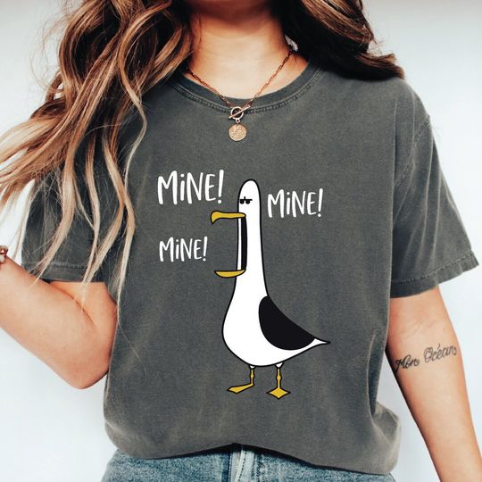 MINE MINE MINE Seagull Shirt, Family Vacation, Funny Group T-shirt