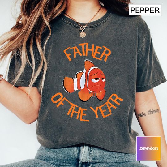Finding Nemo Marlin Father Of The Year Shirt, Disney Dad T-shirt