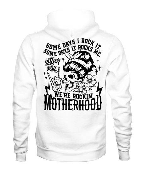Rocking Motherhood hoodie, Gift for Moms
