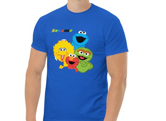 Sesame t-shirt, Men's classic tee, gift for kids, bithday shirt