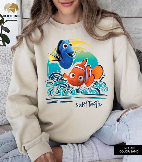 Finding Nemo Sweatshirt, Finding Dory Sweatshirt