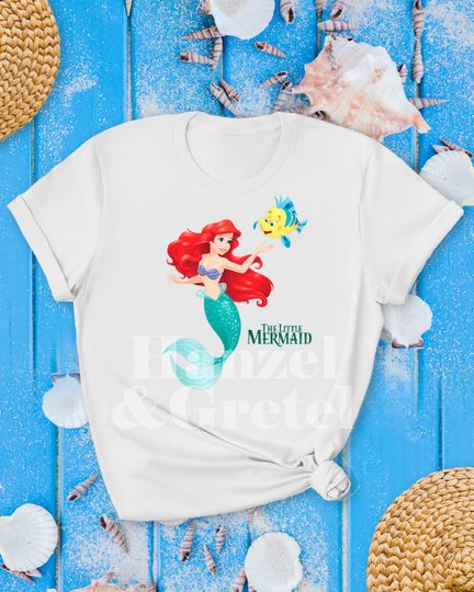KIDS Custom The Little Mermaid T-Shirt